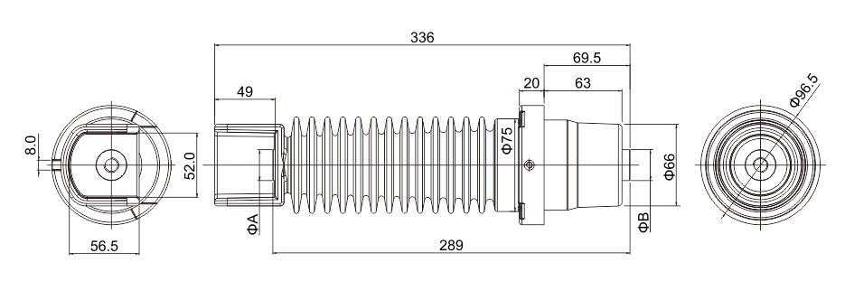 298 bushing size