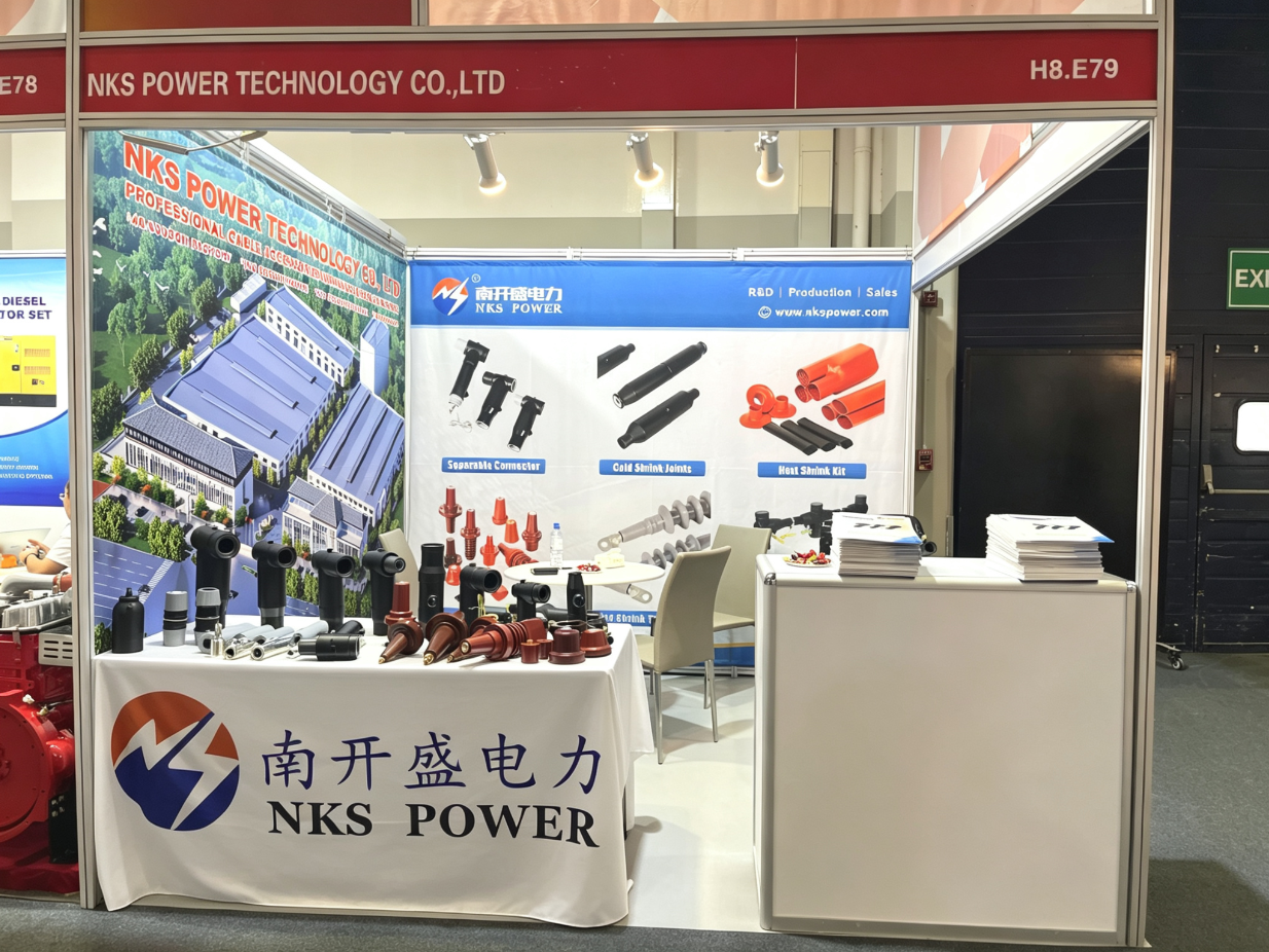 NKS POWER exhibition booth at Middle East Energy Dubai 2026.png