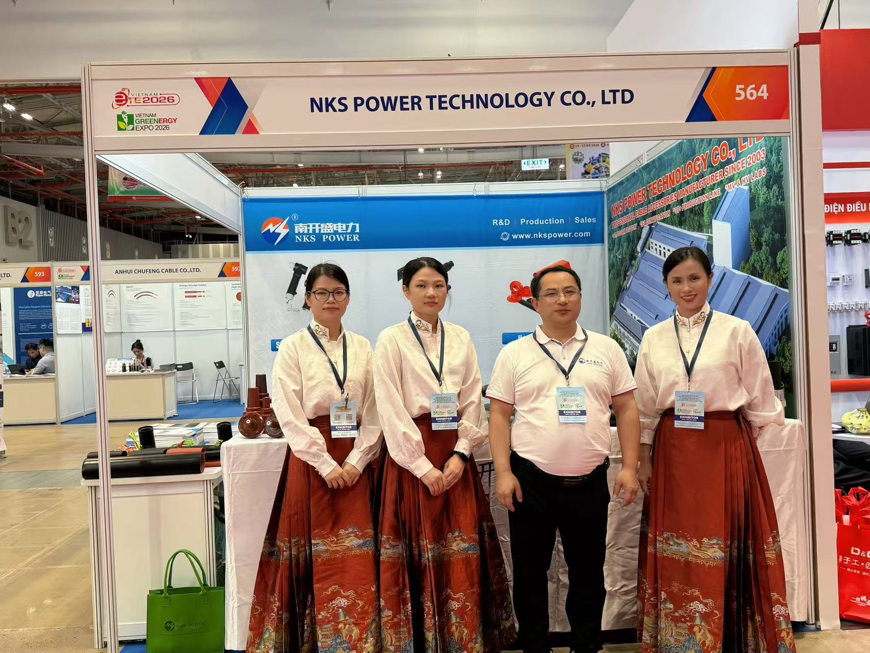 NKS Power Showcases Innovative Cable Accessories at Vietnam Industrial & Energy Exhibition 2026
